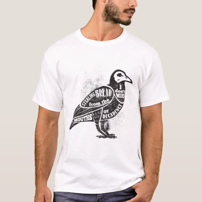 T-shirt classique de la grève de la faim (Devant)