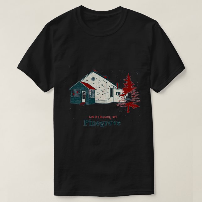 T-shirt classique de l'Amperland NY Pinegrove (Design devant)