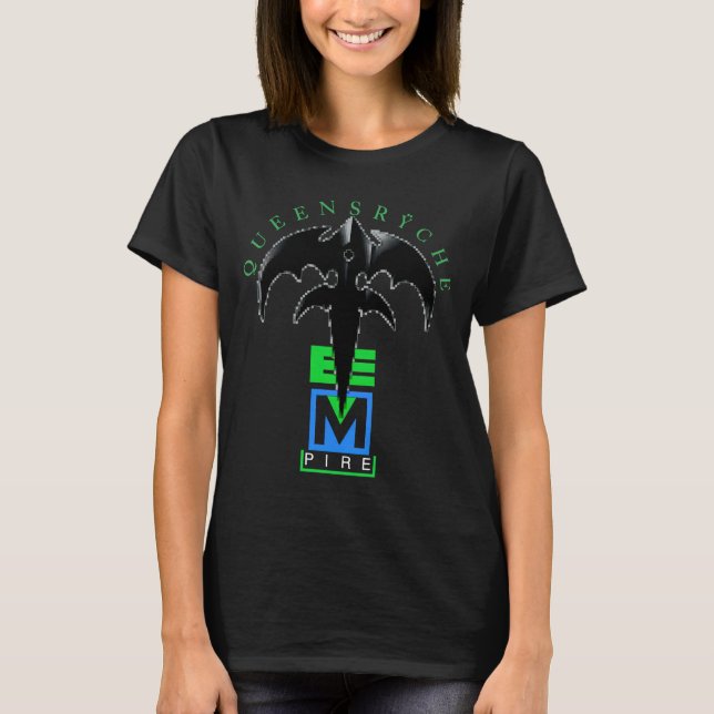T-shirt Classique de l'Empire du Queensryche (Devant)