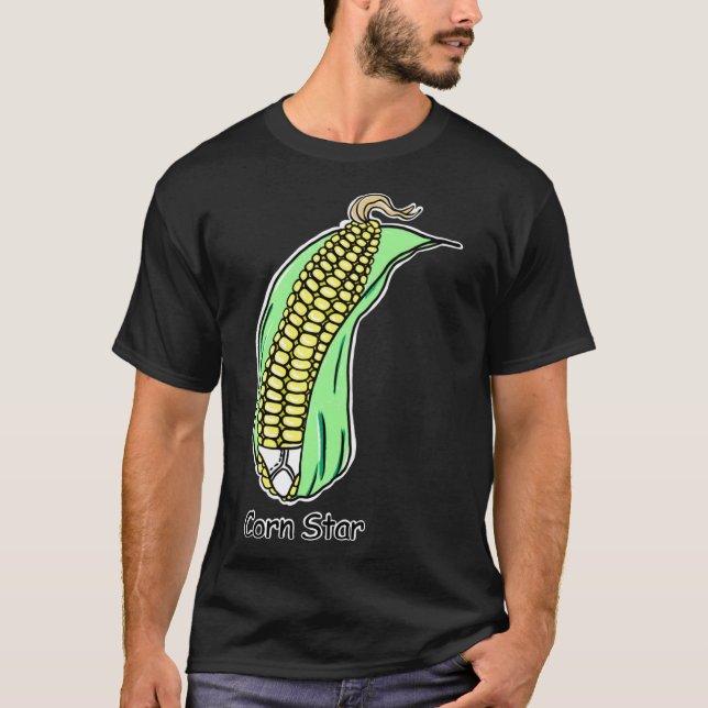 T-shirt classique de l'étoile de maïs (Devant)