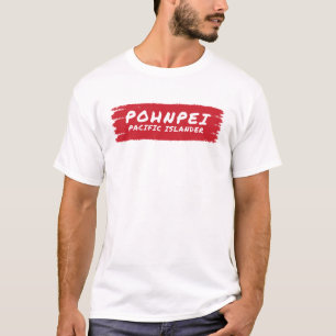 T-shirt Classique de l'île Pacifique de Pohnpei