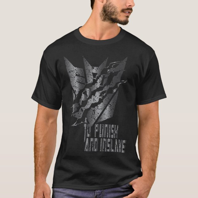 T-Shirt Classique de Rip Decepticon (Devant)
