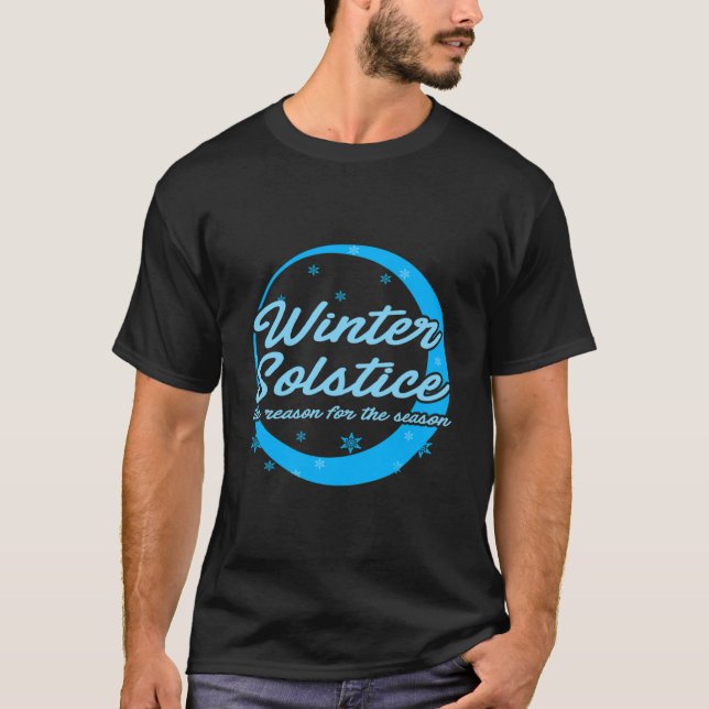 T-shirt Classique de solstice d'hiver (Devant)