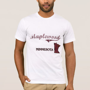 T-shirt Classique de ville du Minnesota de Maplewood