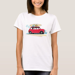 T-shirt classique des femmes le mini