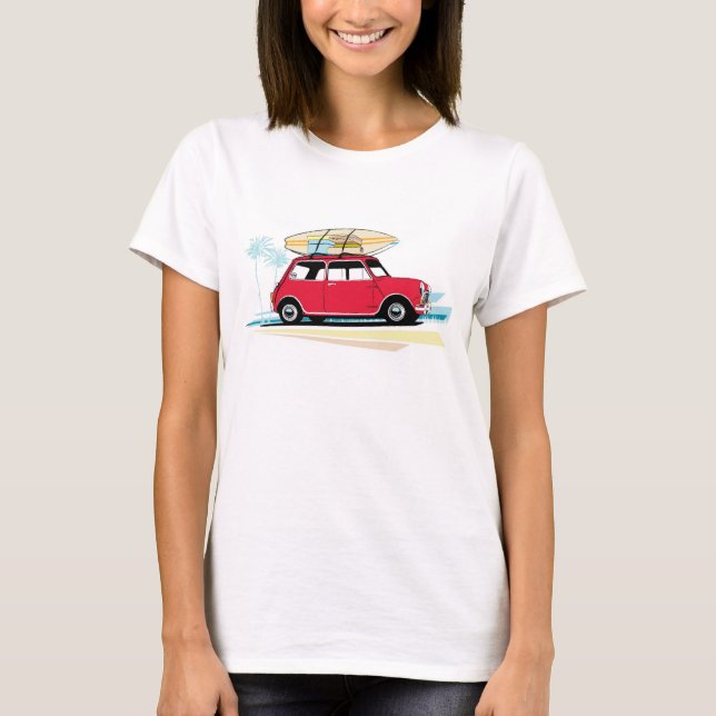 T-shirt classique des femmes le mini (Devant)