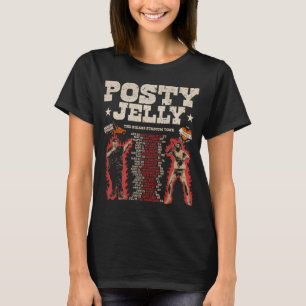 T-Shirt Classique Design Rétro Album Post Jelly
