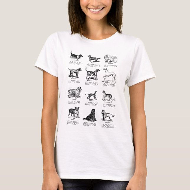 T-shirt CLASSIQUE DOG BREEDS (Devant)