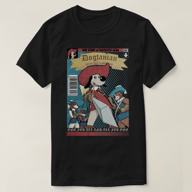 T-shirt Classique dogtanien (Design devant)