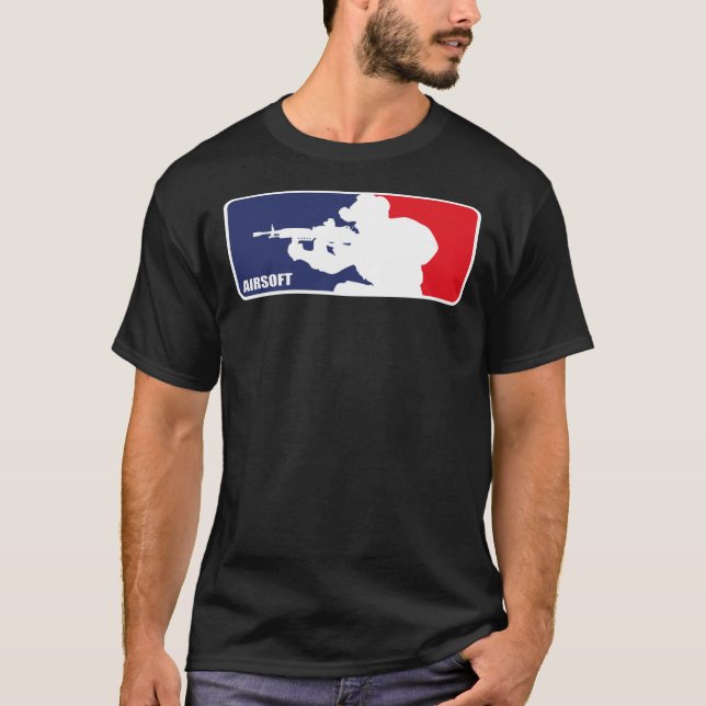 T-shirt classique du logo Airsoft (Devant)