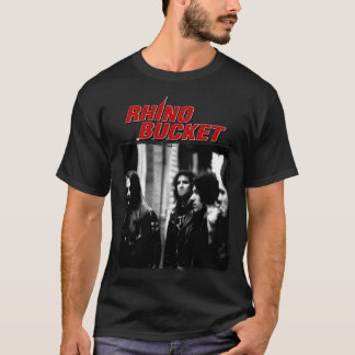 T-shirt classique du seau rhinocéros