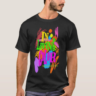 T-shirt classique en couleur vive