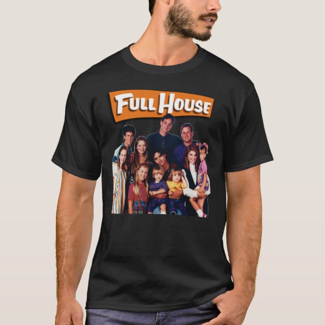 T-shirt classique en fonte complète (Devant)