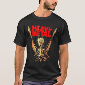 T-shirt classique en métal lourd
