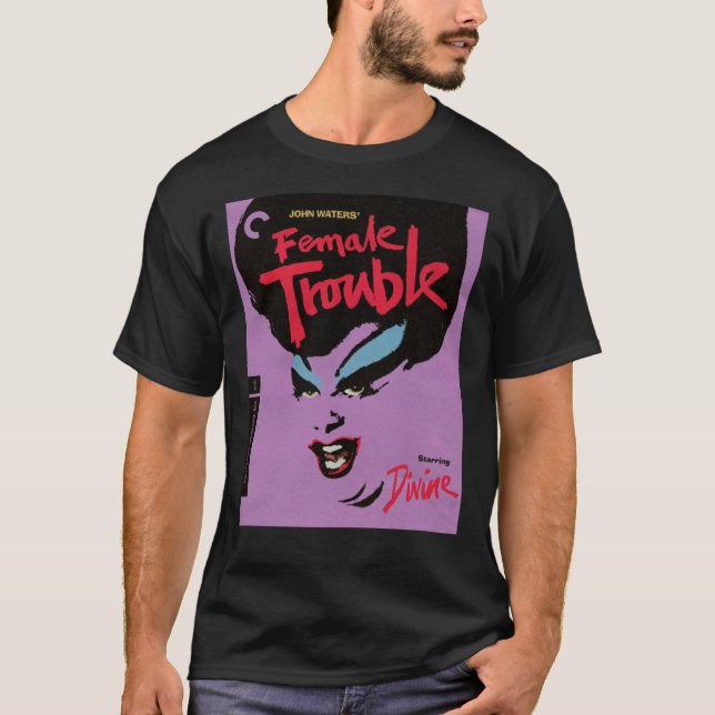 T-shirt classique féminin - Trouble (Devant)