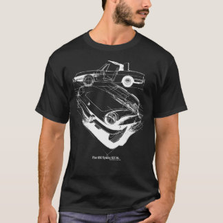 T-shirt classique FIAT 850 SPIDER
