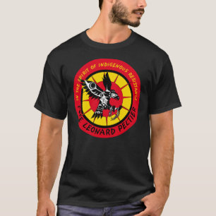 T-shirt classique gratuit Leonard Peltier