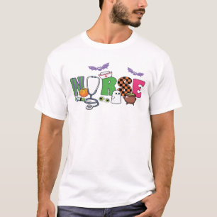 T-Shirt classique Halloween pour infirmières
