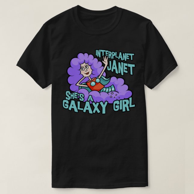 T-shirt classique Interplanet Janet (Design devant)