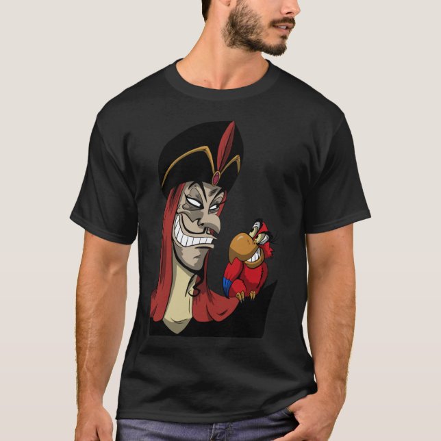T-shirt classique Jafar et Iago (Devant)
