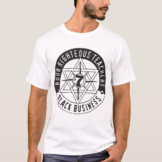 T-shirt Classique juste pauvre de hip hop d'âge d'or de (Devant)