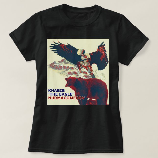 T-shirt classique Khamzat Chimaev (Design devant)