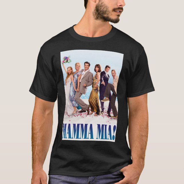 T-shirt classique Mamma mia (Devant)