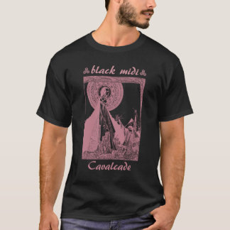 T-shirt classique Midi Cavalcade noir2