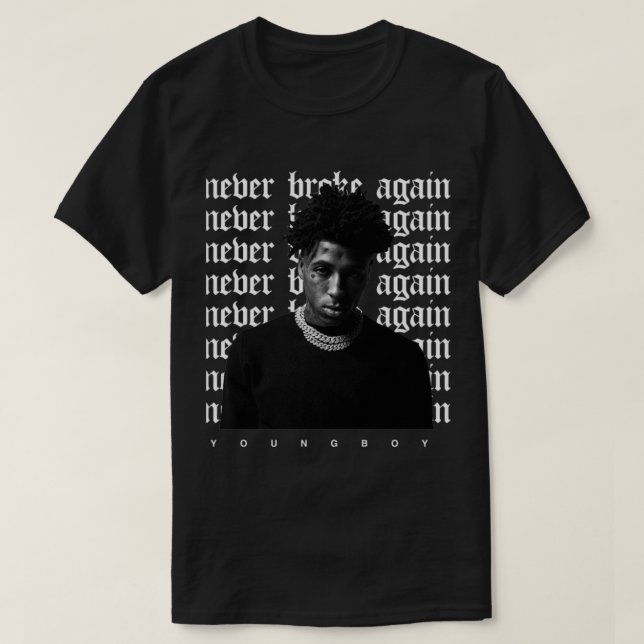 T-shirt classique NBA YOUNGBOY (Design devant)