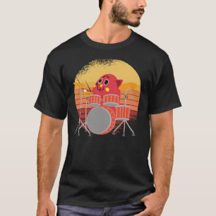 T-shirt classique Nyango Star Mascot Drummer T-shi