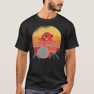 T-shirt classique Nyango Star Mascot Drummer T-shi