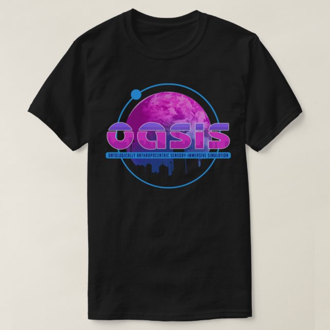 T-shirt classique Oasis (Ready Player One) (Design devant)
