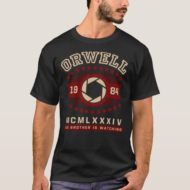 T-shirt classique ORWELL 1984 (Devant)