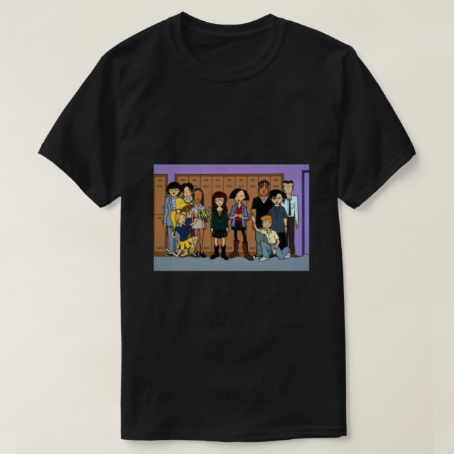 T-shirt classique photo du groupe Daria (Design devant)