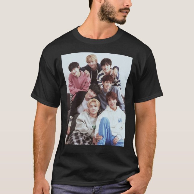 T-shirt classique photo du groupe ENHYPEN (Devant)