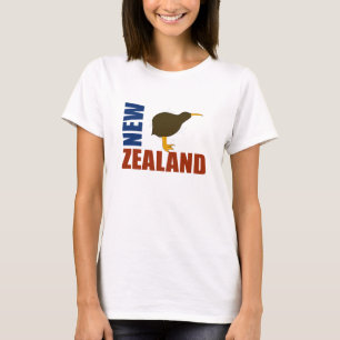 T-shirt classique pour femmes Kiwi de Nouvelle-Zél