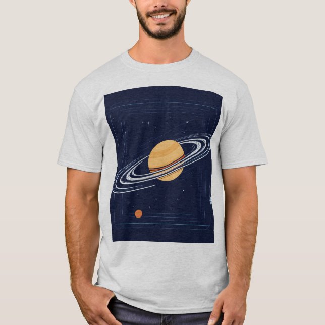 T-shirt classique pour hommes - Confortable & Styl (Devant)
