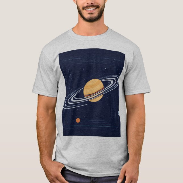 T-shirt classique pour hommes - Confortable & Styl (Devant)