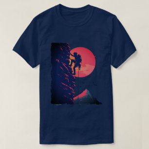 T-shirt Classique Pour Les Amateurs De Randonnée
