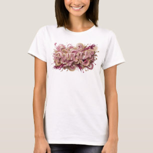 T-shirt Classique Rose POUR IT UP Art Porter