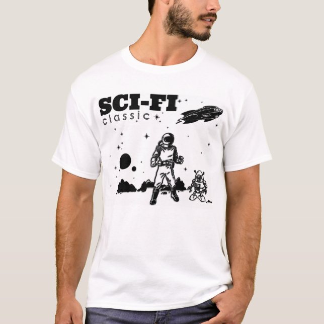 T-shirt classique SCI-FI (Devant)