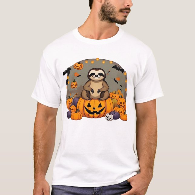 T-Shirt Classique Sloth-o-ween (Devant)