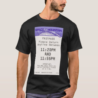 T-shirt classique Space Mountain Fastpass