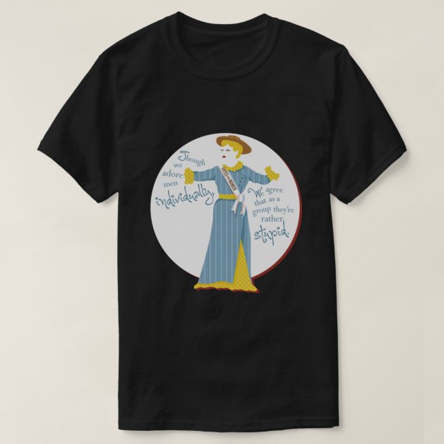 T-shirt classique Suffragette (Design devant)