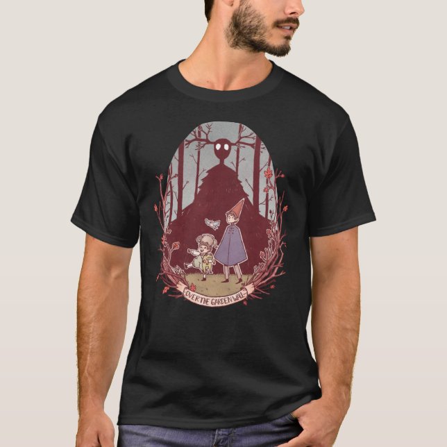 T-shirt classique sur le mur du jardin (Devant)