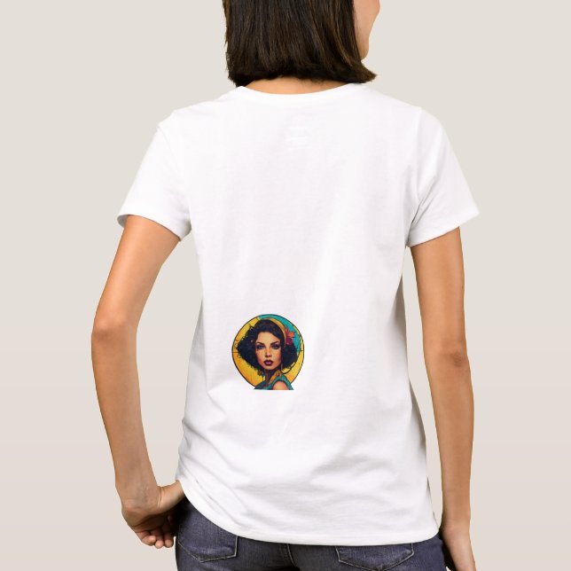 T-shirt classique Throwback des années 90 (Dos)