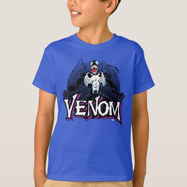 T-shirt Classique Venom Yell Caractère Art (Devant)