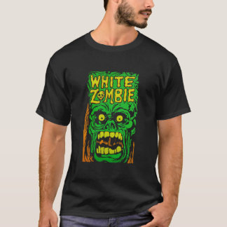 T-shirt classique zombie blanc