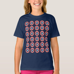 T-shirt Classiques Avengers Bouclier brossé de Captain A