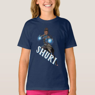 T-shirt Classiques Avengers Shuri Saut avec gantelets